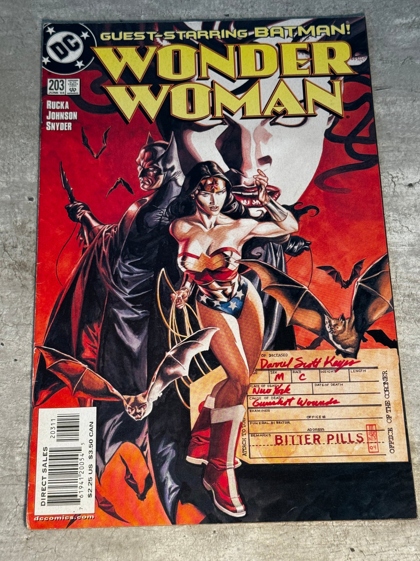 2004 - DC Comics - Wonder Woman, Vol. 2 #203 - VF+ - English 1