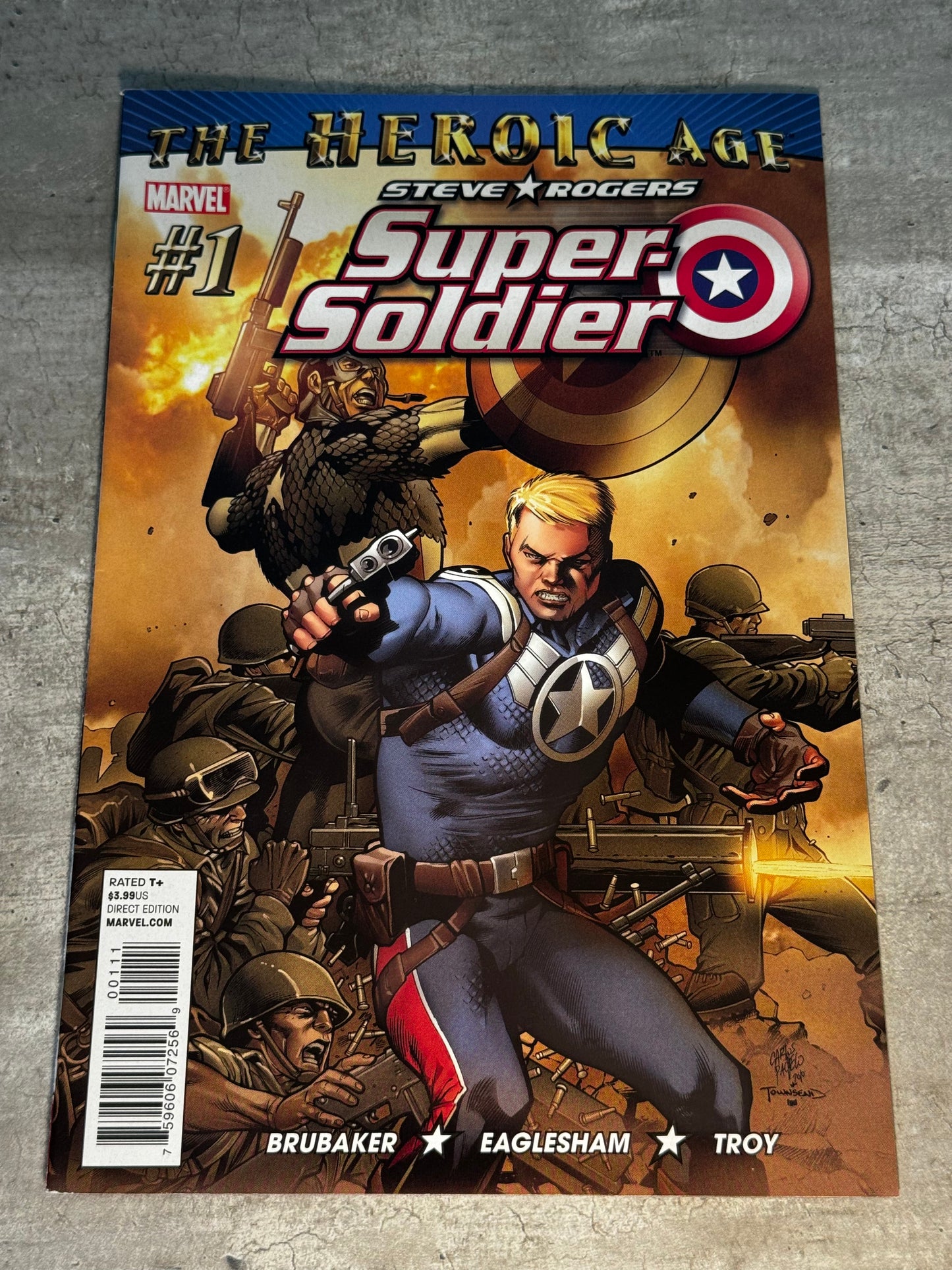 2010 - Marvel Comics - Steve Rogers: Super-Soldier #1 - NM+ - English 1