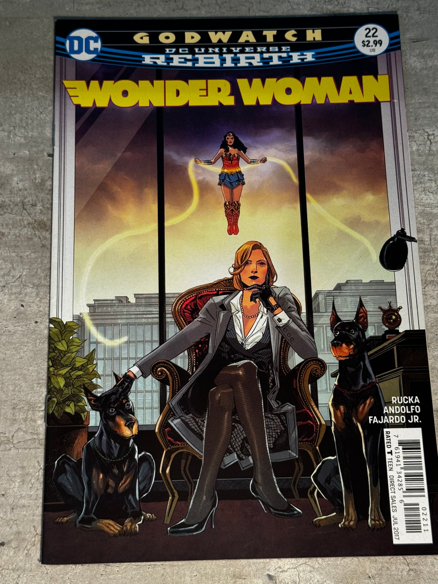 2017 - DC Comics - Wonder Woman, Vol. 5 #22 - NM+ - English 1