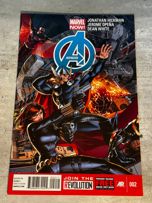 2012 - Marvel Comics - The Avengers, Vol. 5 #2 - NM+ - English 1