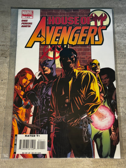 2008 - Marvel Comics - House of M: Avengers #1 - NM+ - English 1