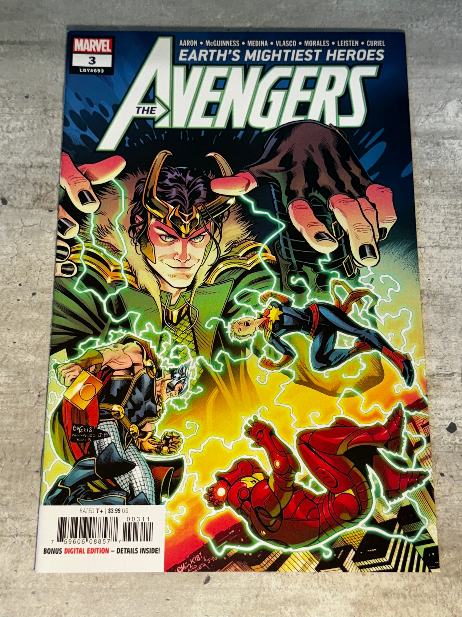 2018 - Marvel Comics - The Avengers, Vol. 8 #3 - NM+ - English 1