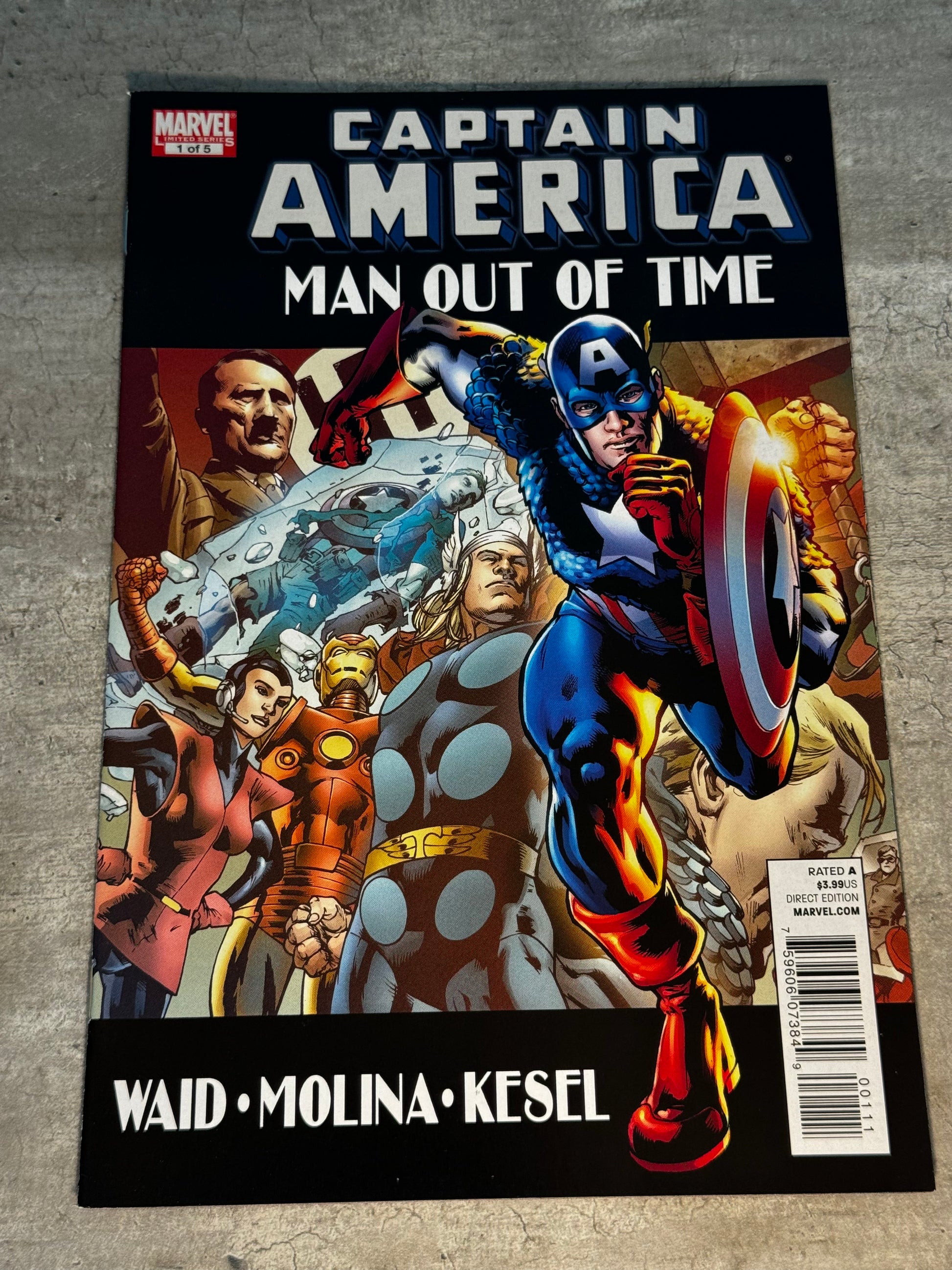 2010 - Marvel Comics - Captain America: Man Out of Time #1 - NM - English 1