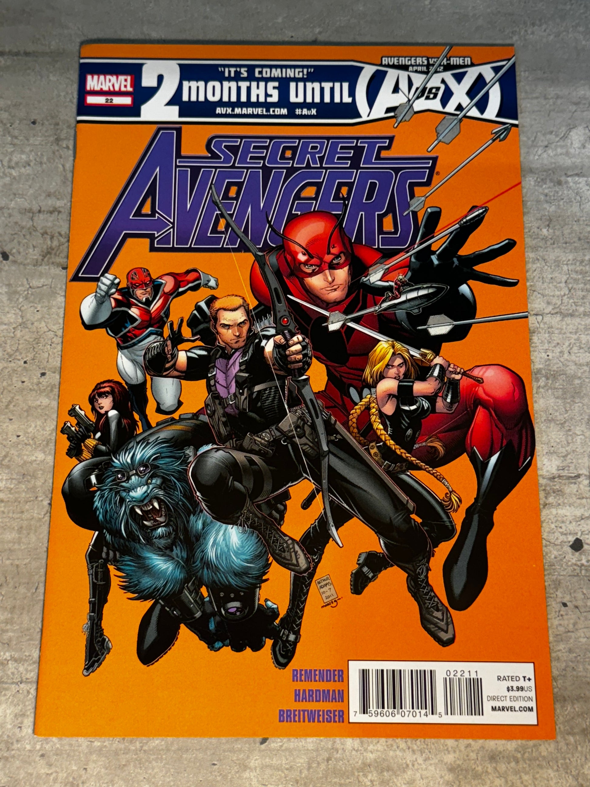 2012 - Marvel Comics - Secret Avengers, Vol. 1 #22 - NM+ - English 1