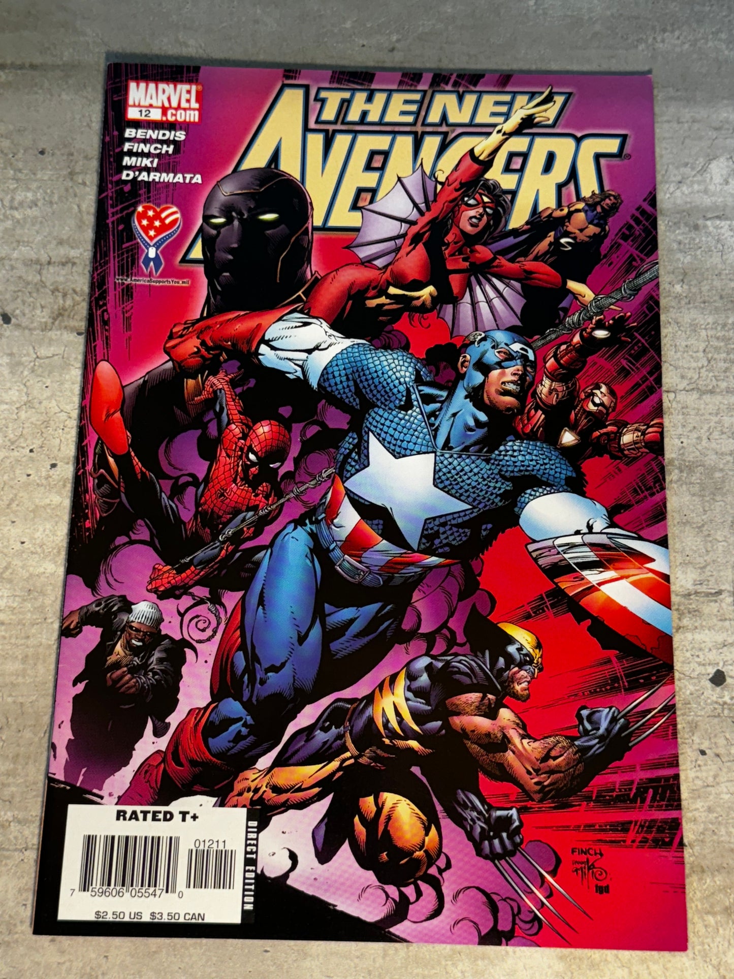 2005 - Marvel Comics - New Avengers, Vol. 1 #12 - NM+ - English 1