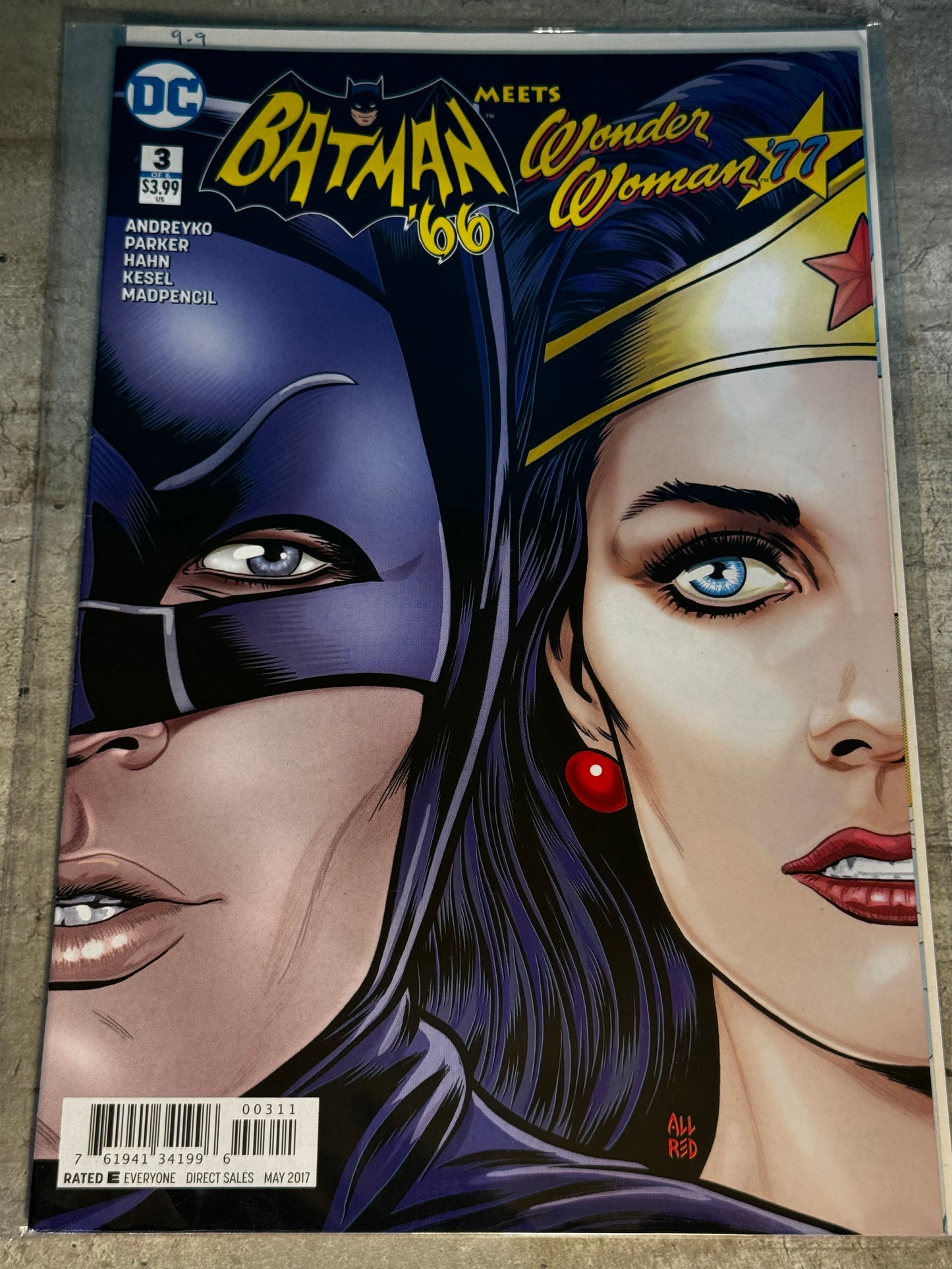 2017 - DC Comics - Batman '66 meets Wonder Woman '77 #3 - NM+ - English 1