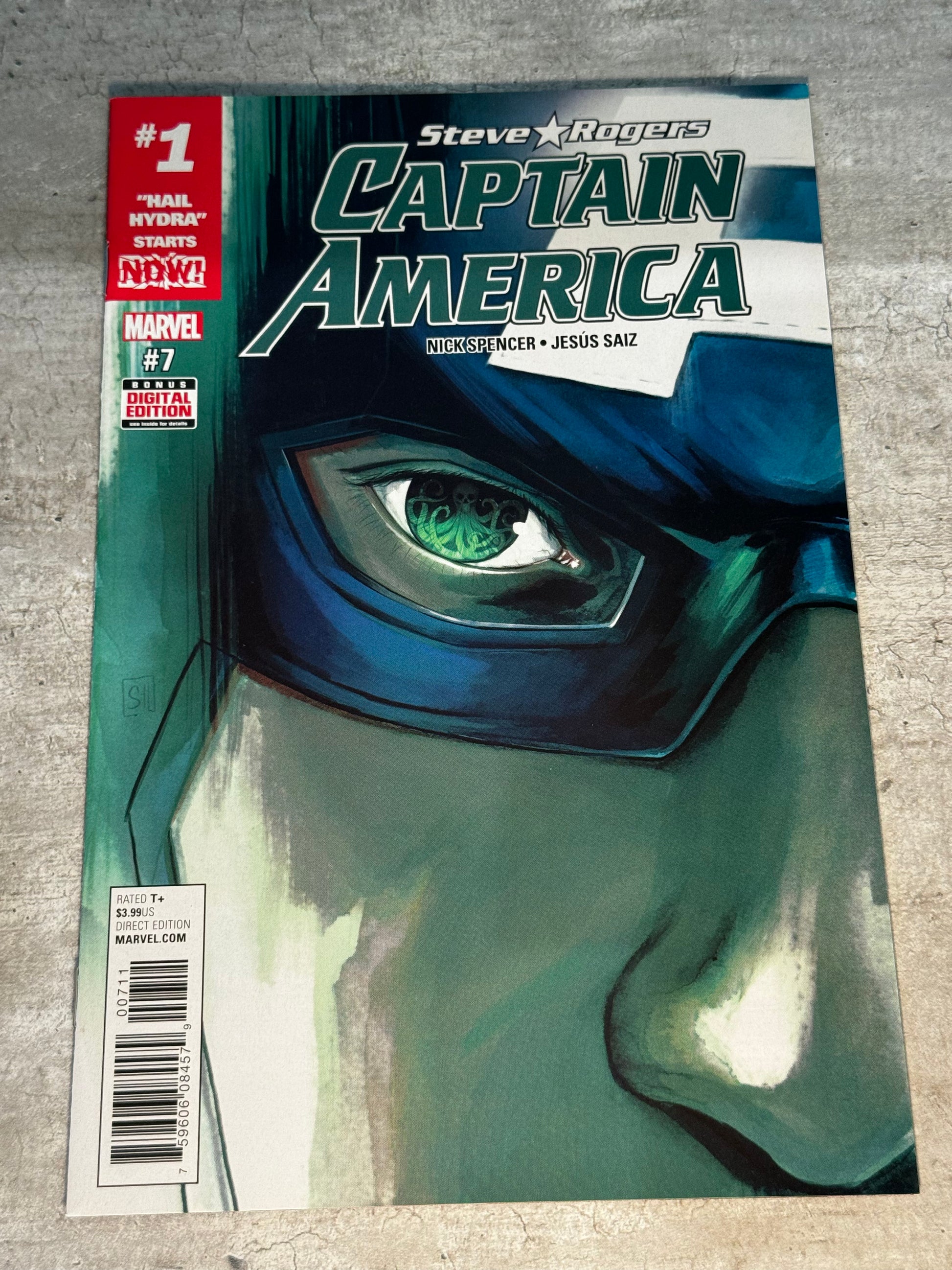 2016 - Marvel Comics - Captain America: Steve Rogers #7 - NM - English 1