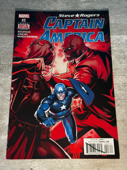 2016 - Marvel Comics - Captain America: Steve Rogers #3 - NM - English 1