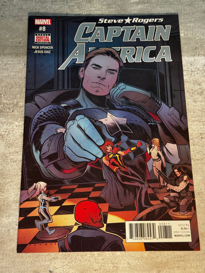 2016 - Marvel Comics - Captain America: Steve Rogers #8 - NM - English 1