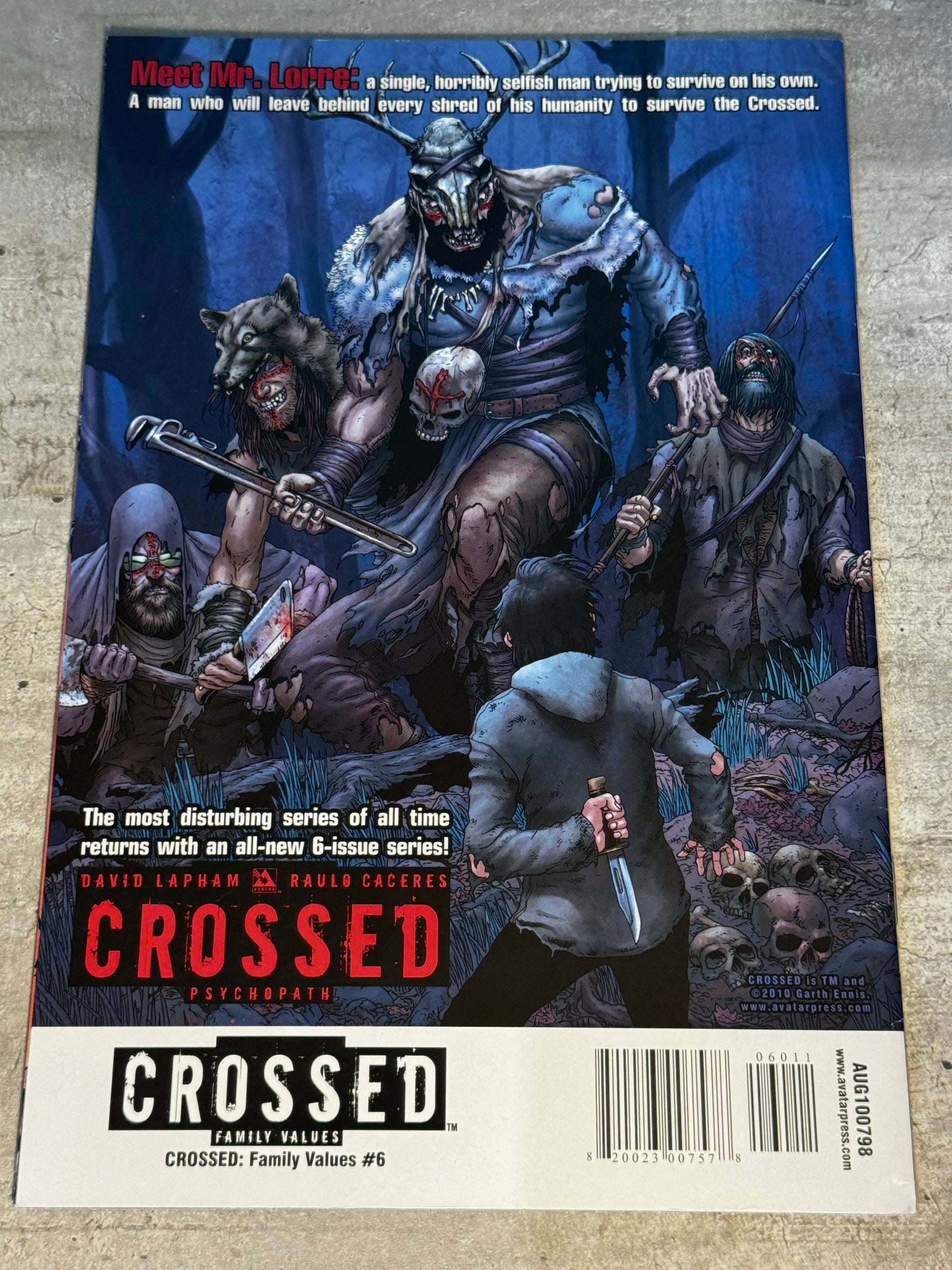 2010 - Avatar Press - Crossed: Family Values #6 - NM - English - 2