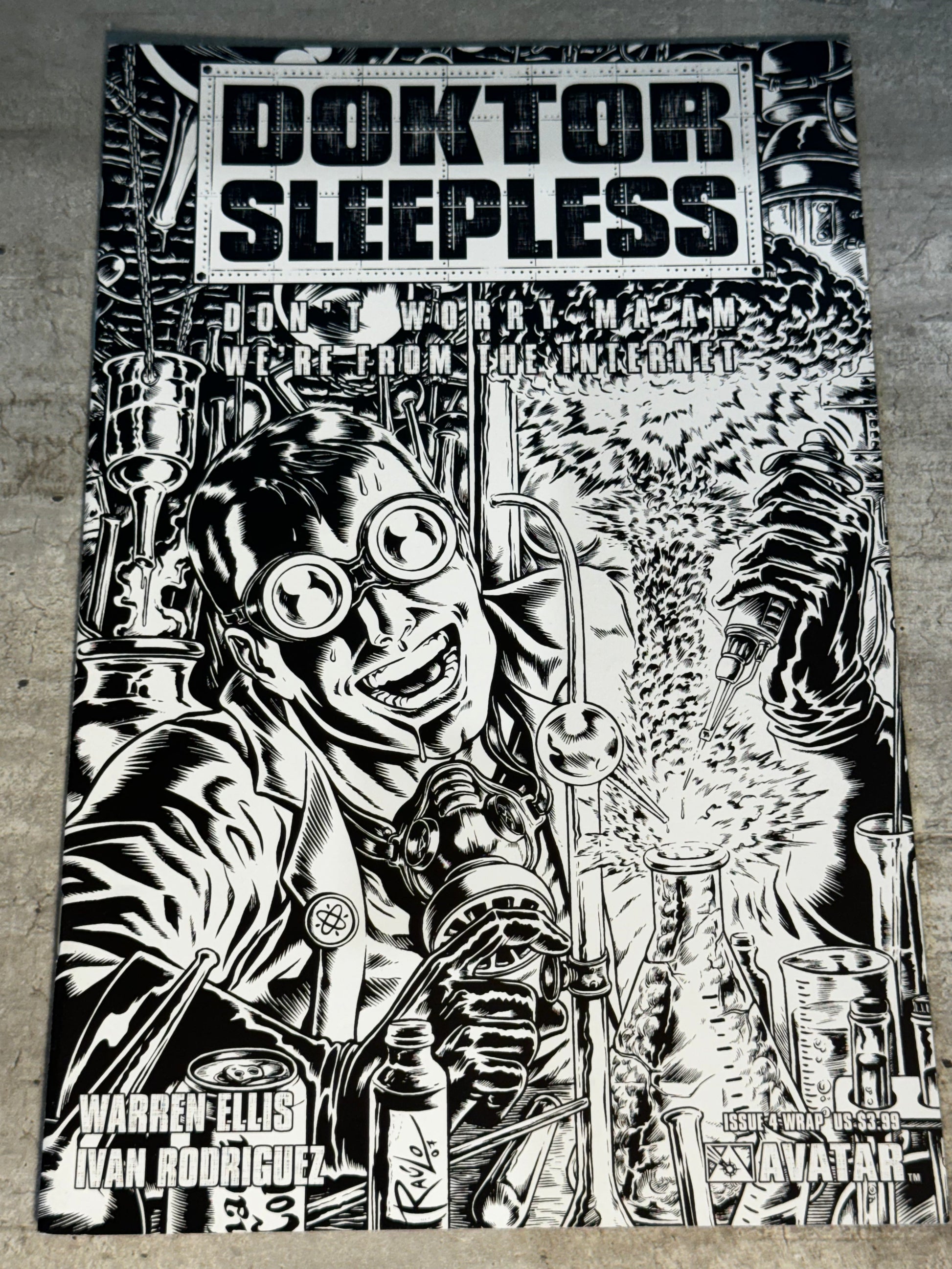 2007 - Avatar Press - Doktor Sleepless #4 - NM - English 1