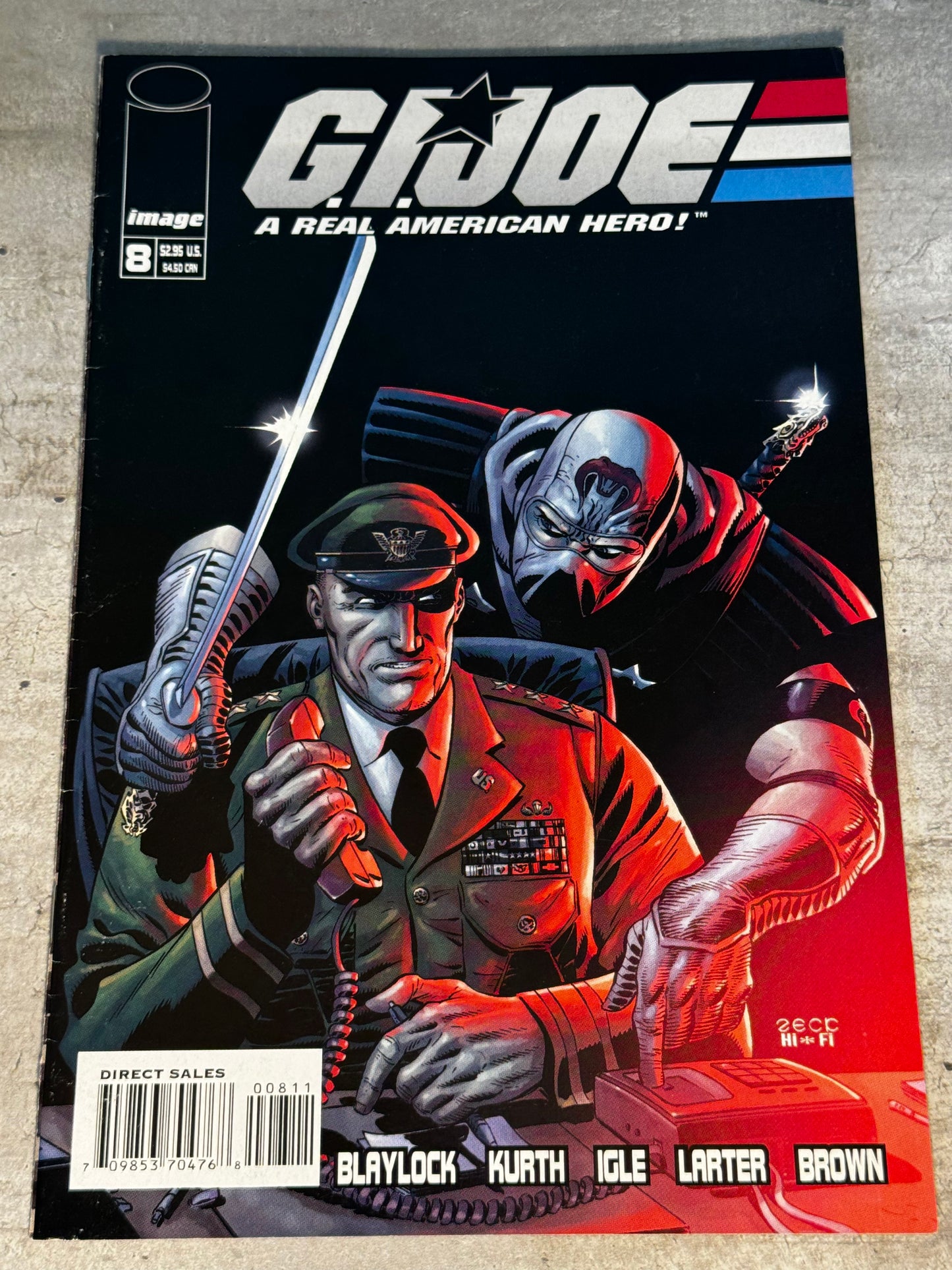 2002 - Image Comics - G.I. Joe: A Real American Hero (Image) #8 - NM - English 1