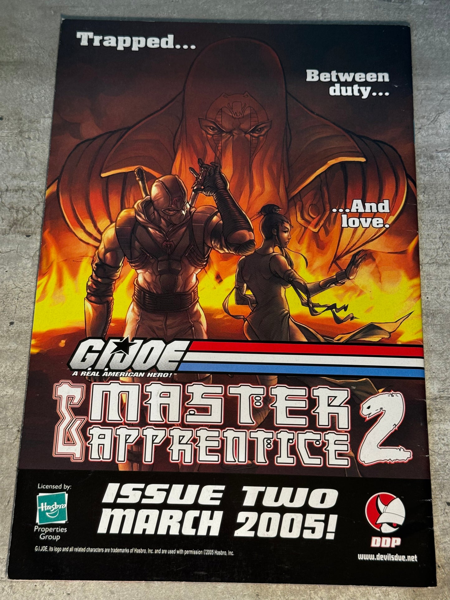 2005 - Devil's Due Publishing - G.I. Joe: Master & Apprentice 2 #1 - NM - English - 2