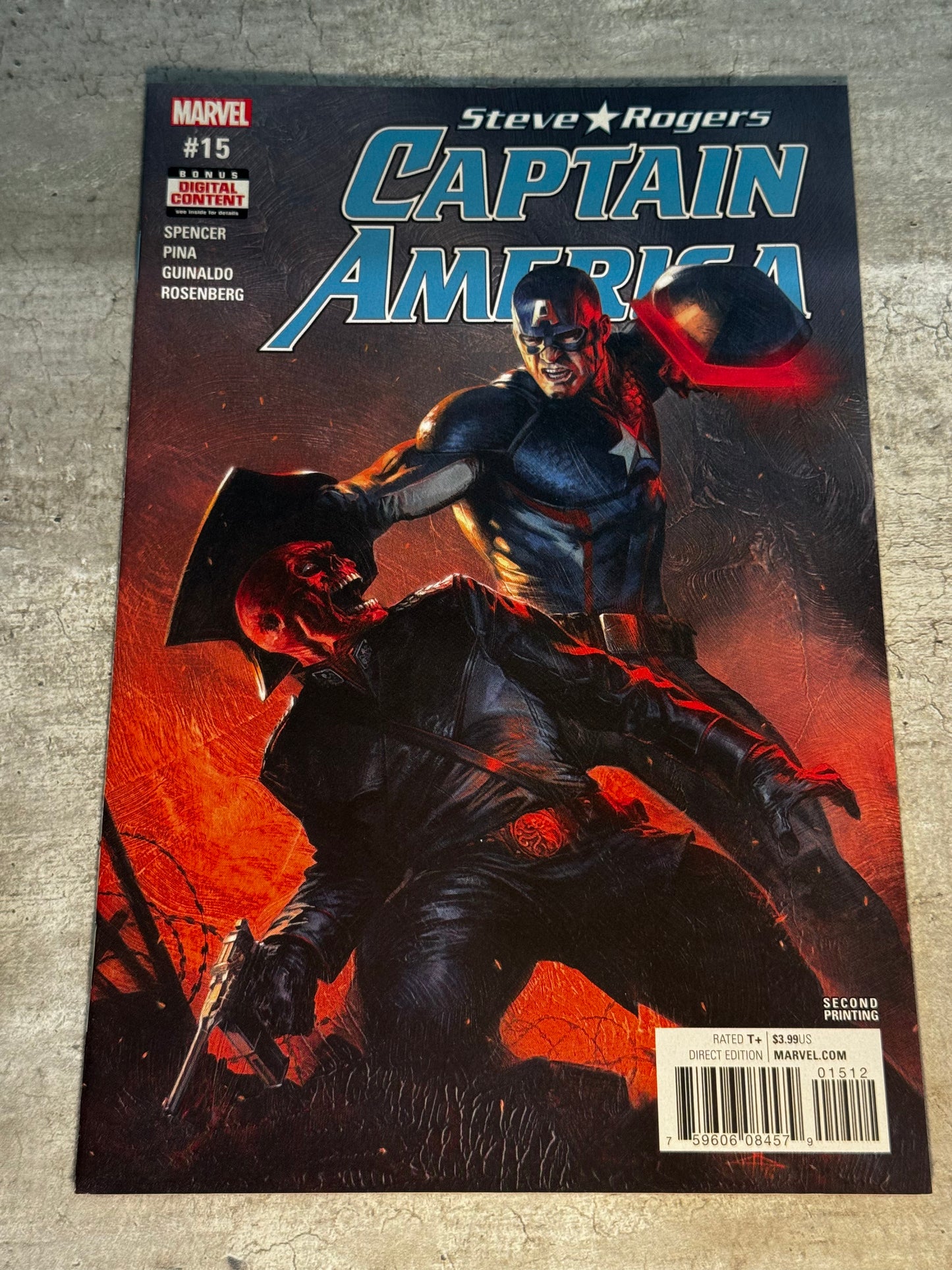 2017 - Marvel Comics - Captain America: Steve Rogers #15 - NM - English 1