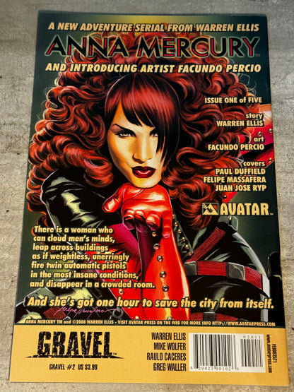 2008 - Avatar Press - Gravel #2 - NM+ - English - 2