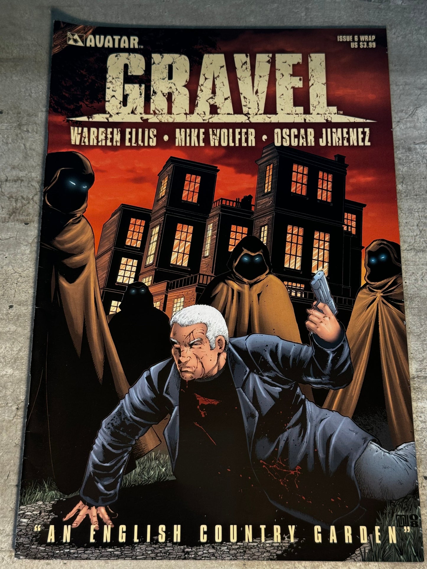 2008 - Avatar Press - Gravel #6 - NM+ - English 1