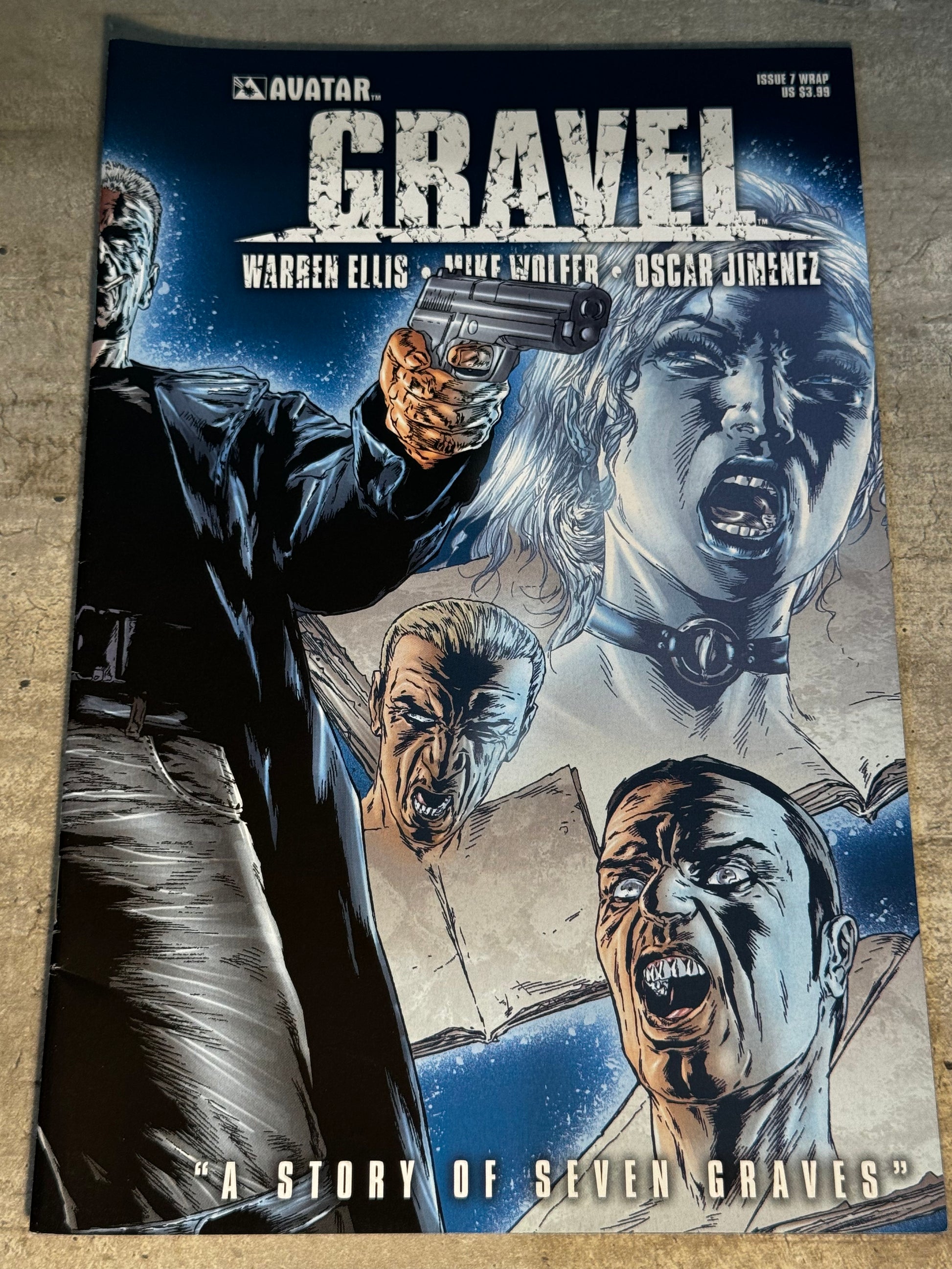 2009 - Avatar Press - Gravel #7 - NM+ - English 1