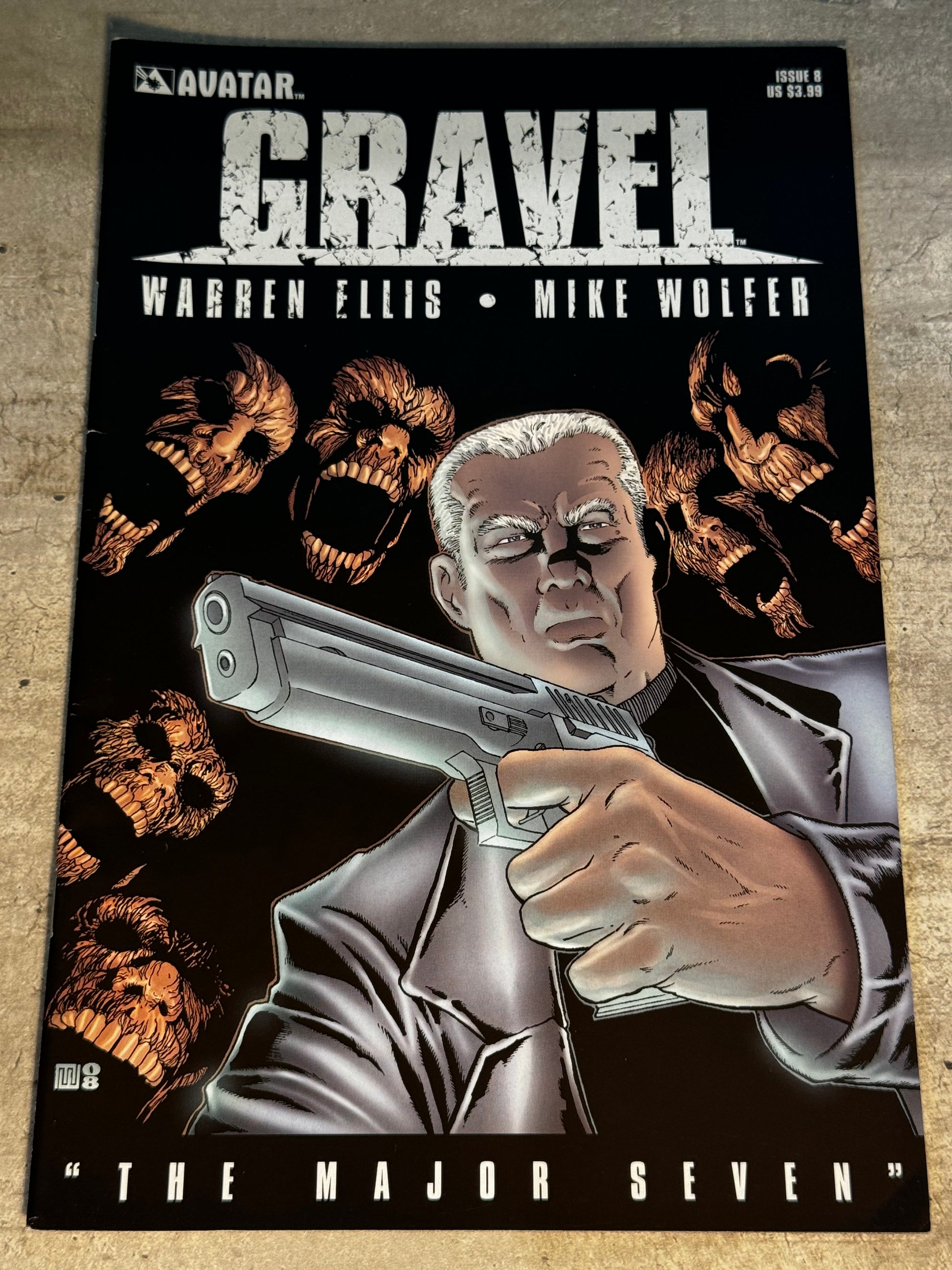 2009 - Avatar Press - Gravel #8 - NM+ - English 1