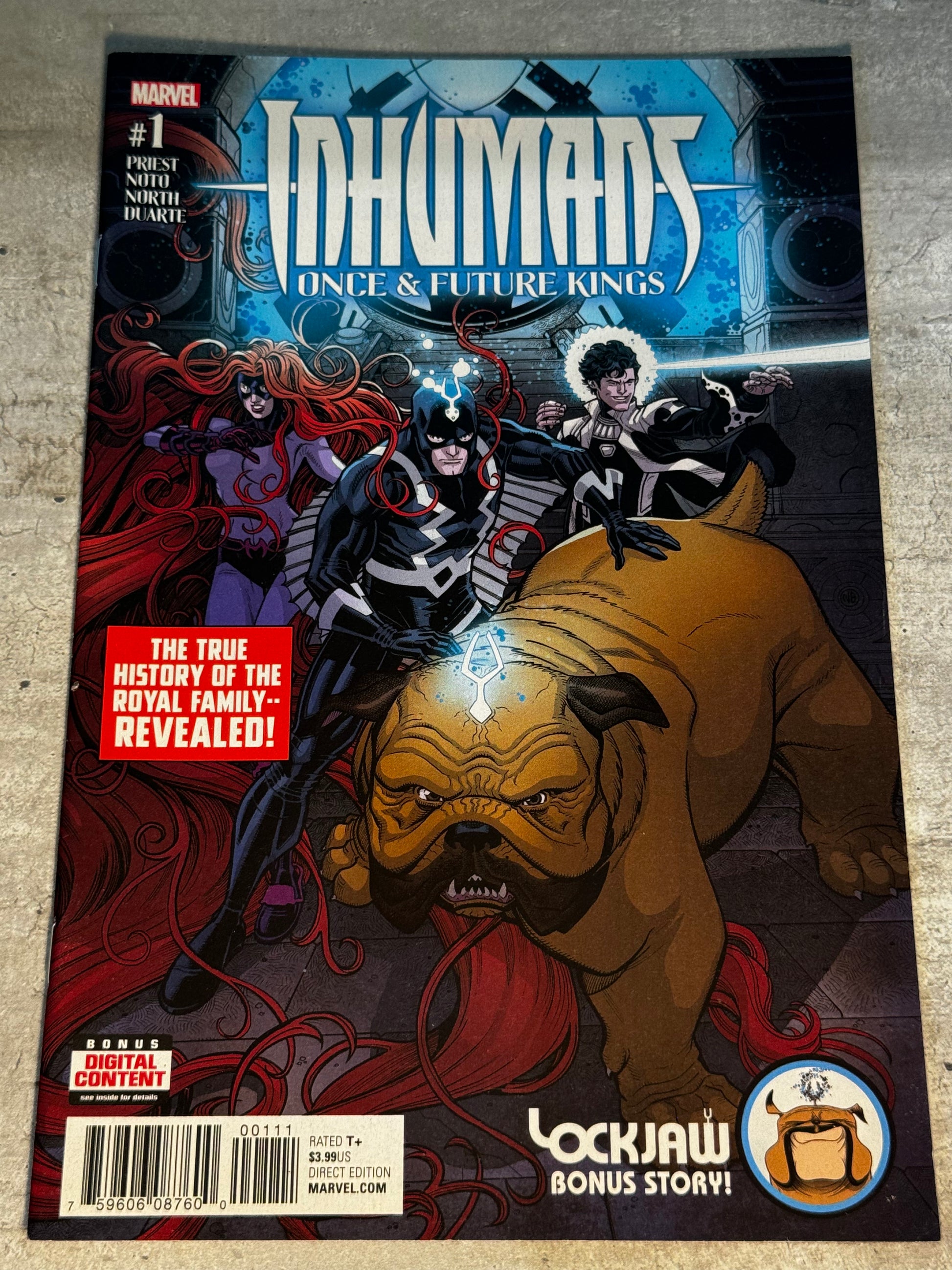 2017 - Marvel Comics - Inhumans: Once and Future Kings #1 - NM - English 1