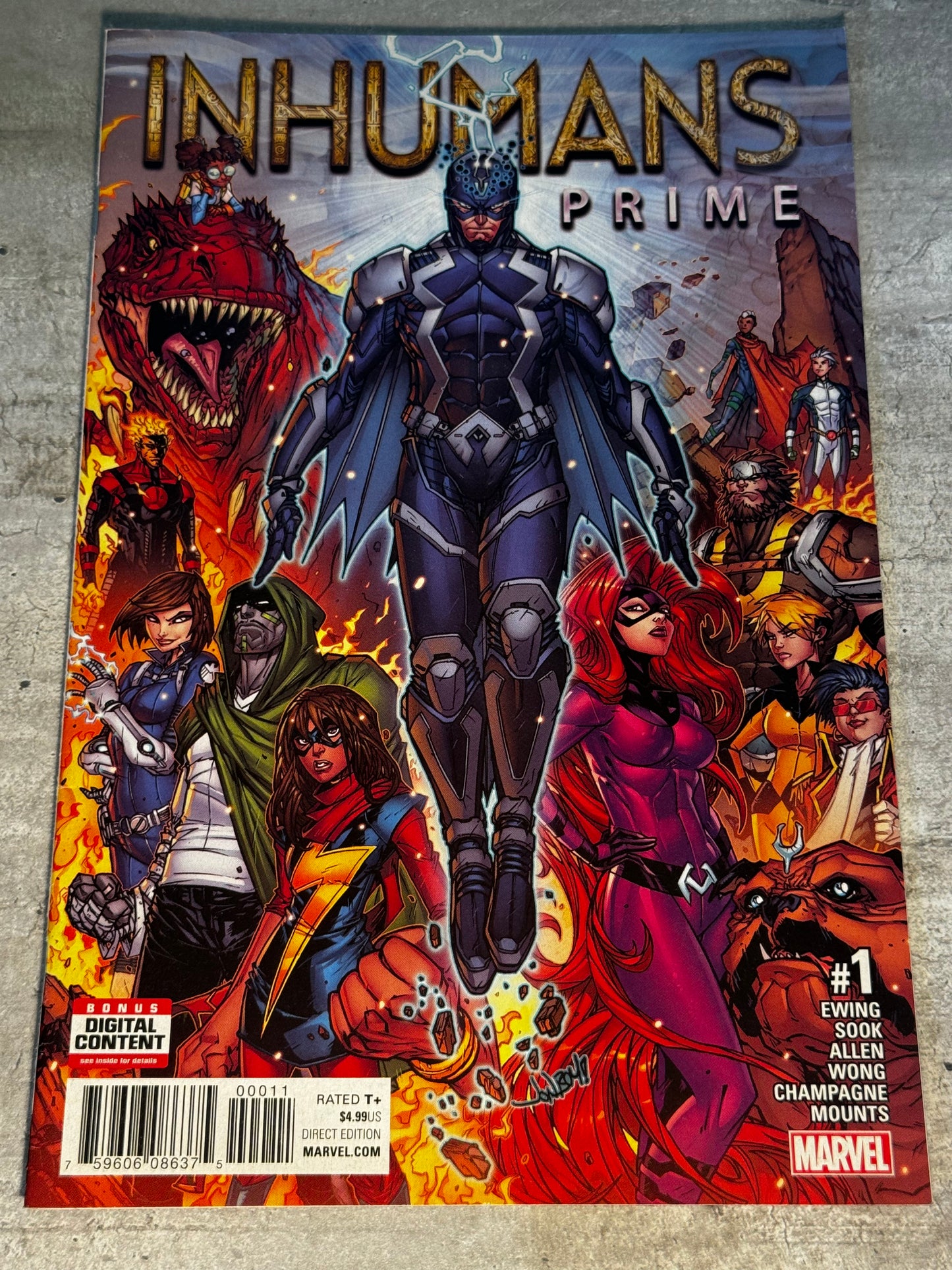 2017 - Marvel Comics - Inhumans: Prime #1 - NM - English 1