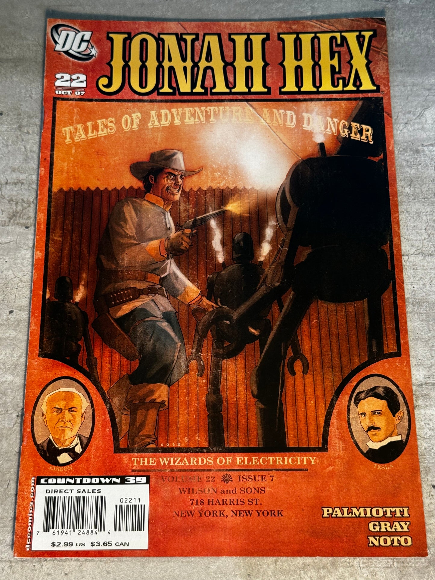 2007 - DC Comics - Jonah Hex, Vol. 2 #22 - NM+ - English 1