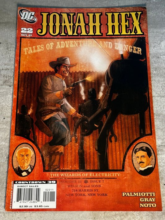 2007 - DC Comics - Jonah Hex, Vol. 2 #22 - NM+ - English 1