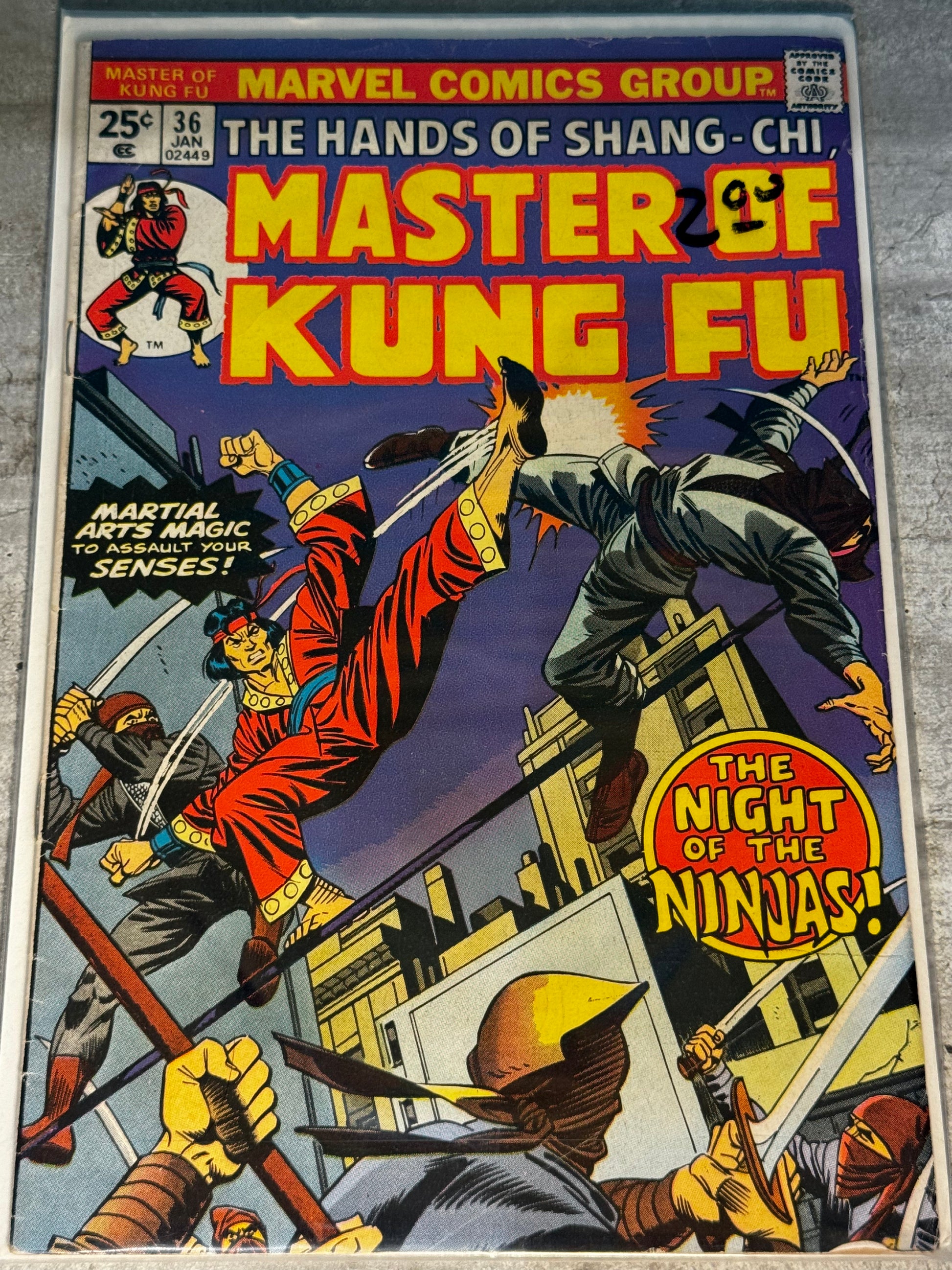 1976 - Marvel Comics - Master of Kung Fu, Vol. 1 #36 - F - English 1