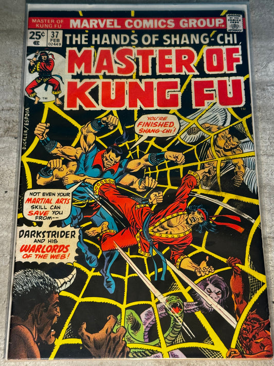 1976 - Marvel Comics - Master of Kung Fu, Vol. 1 #37 - F - English 1