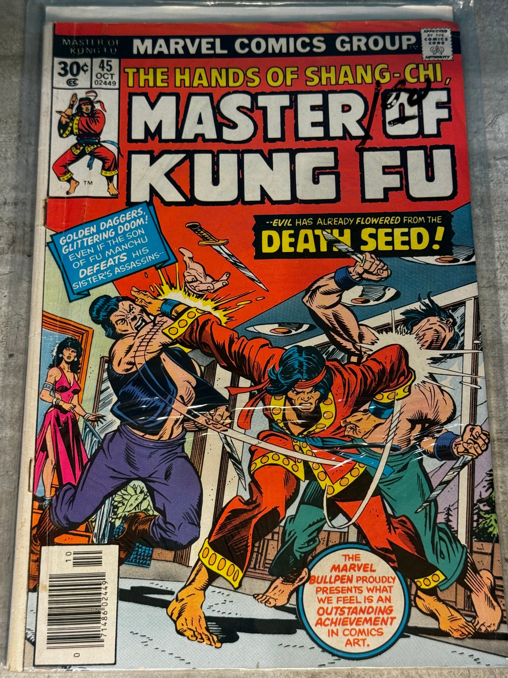 1976 - Marvel Comics - Master of Kung Fu, Vol. 1 #45 - F - English 1