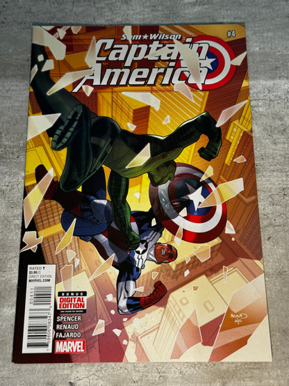 2015 - Marvel Comics - Captain America: Sam Wilson #4 - NM - English 1