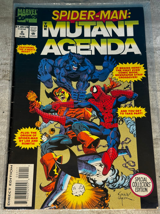 1993 - Marvel Comics - Spider-Man: The Mutant Agenda #0 - VF+ - English 1