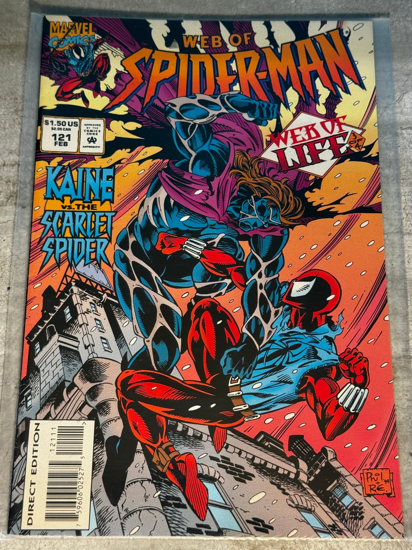 1994 - Marvel Comics - Web of Spider-Man, Vol. 1 #121 - VF - English 1