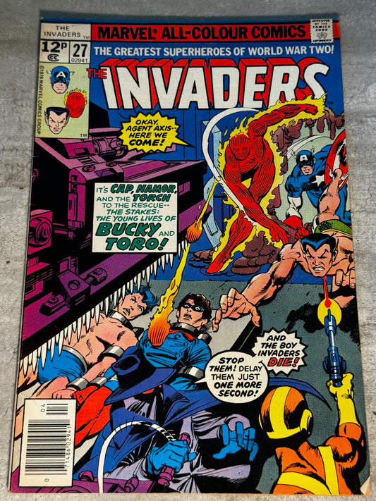 1978 - Marvel Comics - The Invaders, Vol. 1 #27 - F/VF - English 1