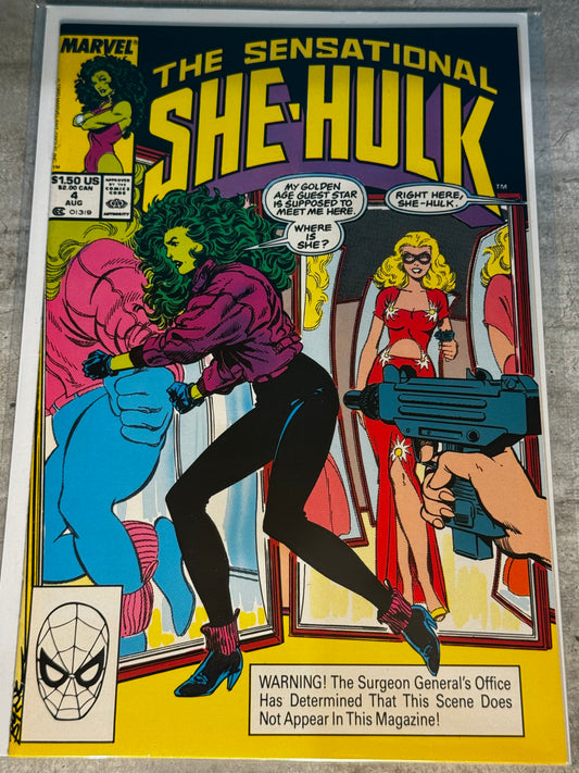 1989 - Marvel Comics - The Sensational She-Hulk, Vol. 1 #4 - VF/NM - English 1