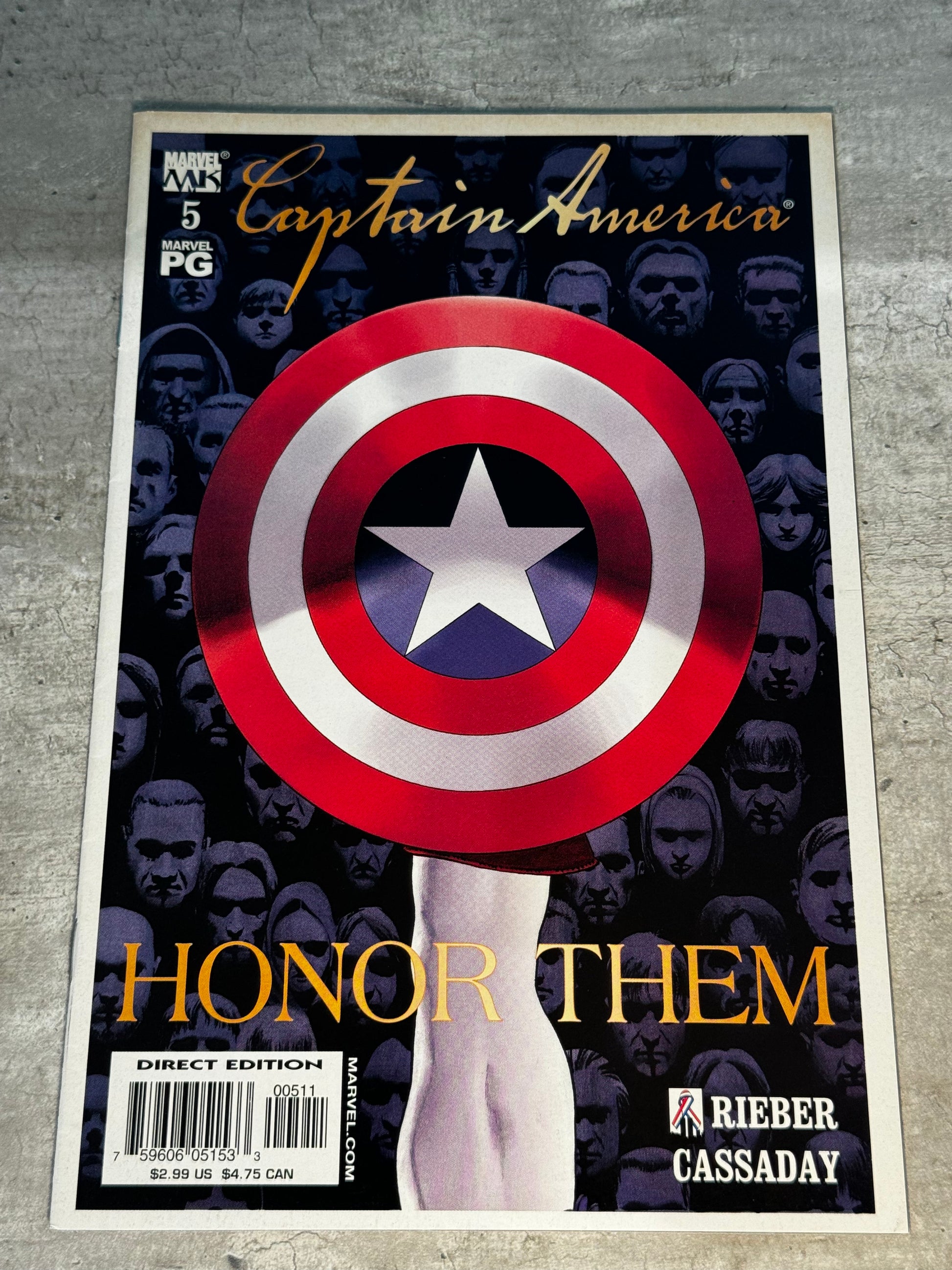 2002 - Marvel Comics - Captain America, Vol. 4 #5 - NM - English 1