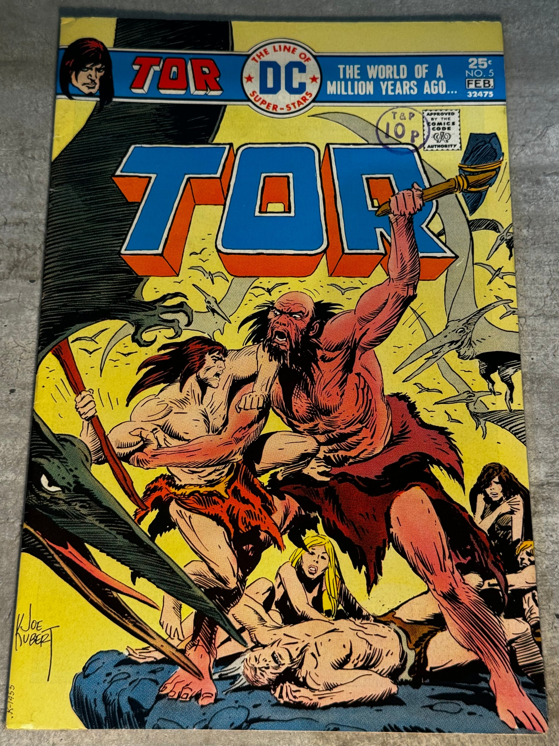 1976 - DC Comics - Tor, Vol. 1 #5 - VF+ - English 1