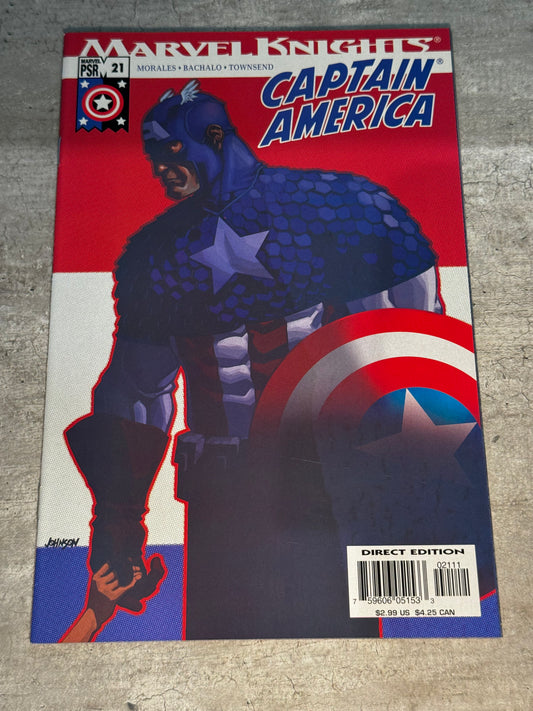 2003 - Marvel Comics - Captain America, Vol. 4 #21 - NM - English 1