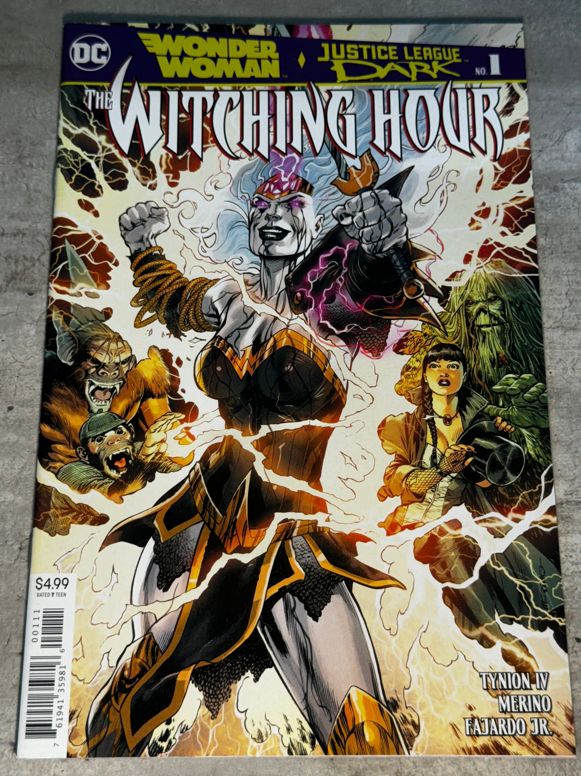 2018 - DC Comics - Wonder Woman and Justice League Dark: The Witching Hour #1 - VF/NM - English 1