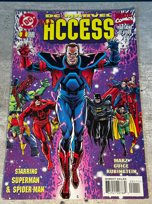 1996 - DC Comics and Marvel Comics - DC / Marvel: All Access #1 - NM- - English 1