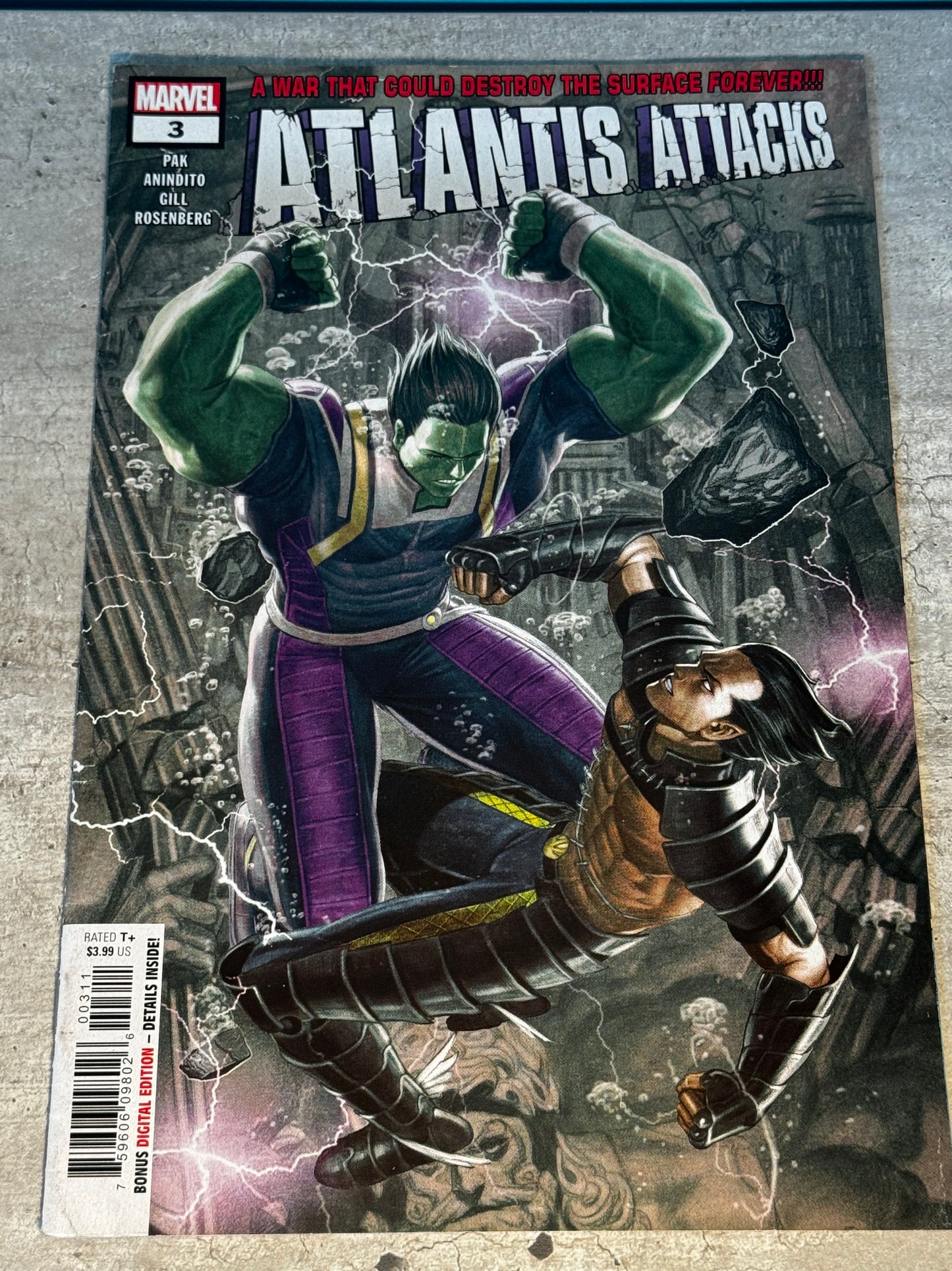 2020 - Marvel Comics - Atlantis Attacks #3 - VF+ - English 1