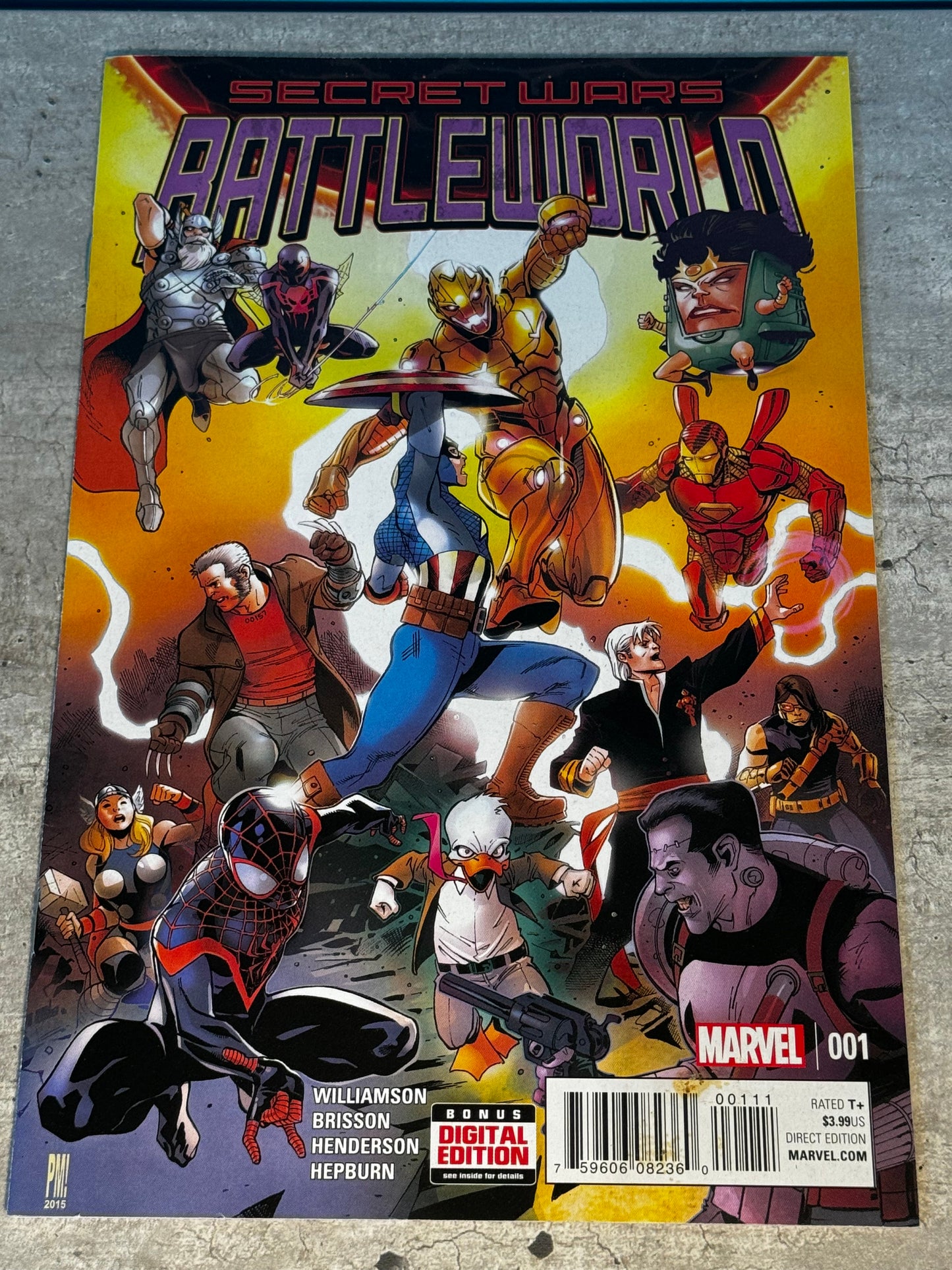 2015 - Marvel Comics - Secret Wars: Battleworld #1 - VF+ - English 1