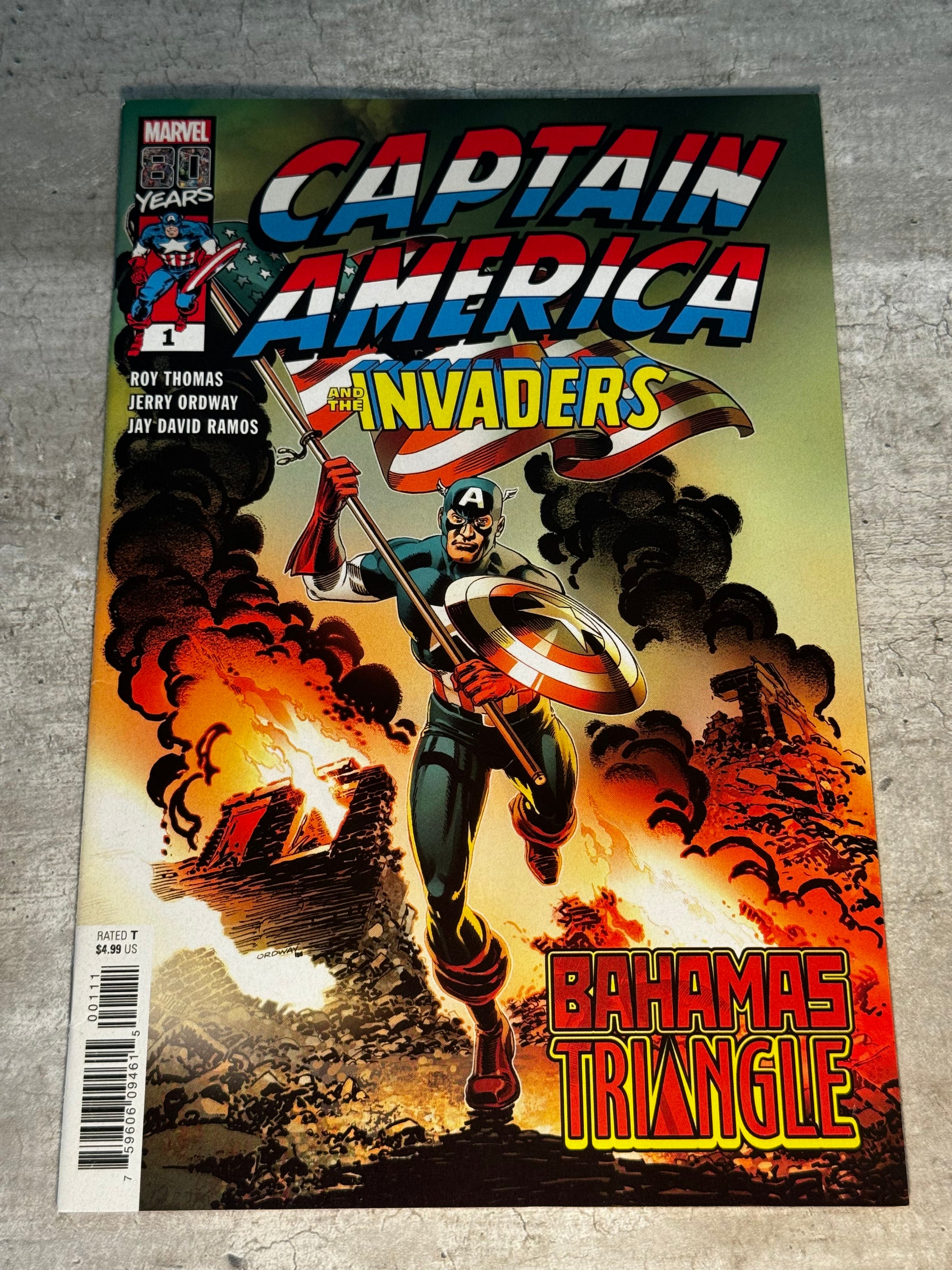 2019 - Marvel Comics - Captain America and The Invaders: The Bahamas Triangle #1 - NM - English 1