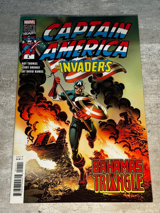 2019 - Marvel Comics - Captain America and The Invaders: The Bahamas Triangle #1 - NM - English 1