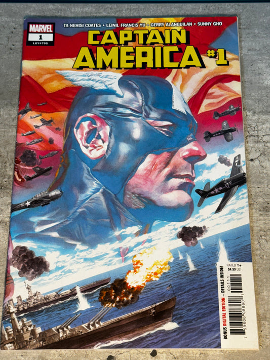 2018 - Marvel Comics - Captain America, Vol. 9 #1 - NM- - English 1