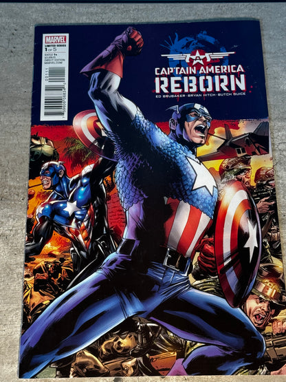 2009 - Marvel Comics - Captain America: Reborn #1 - VF - English 1