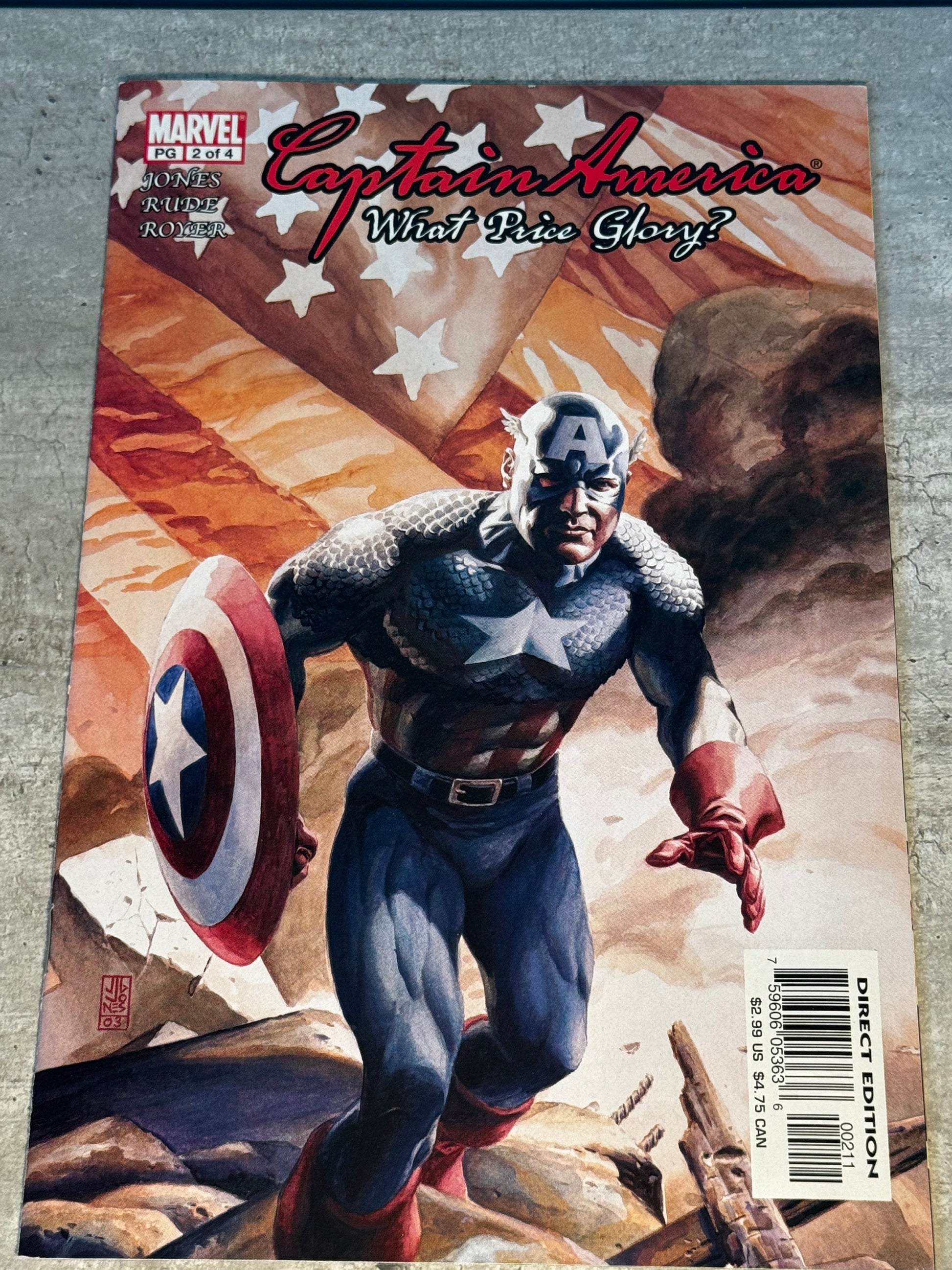 2003 - Marvel Comics - Captain America: What Price Glory #2 - NM- - English 1