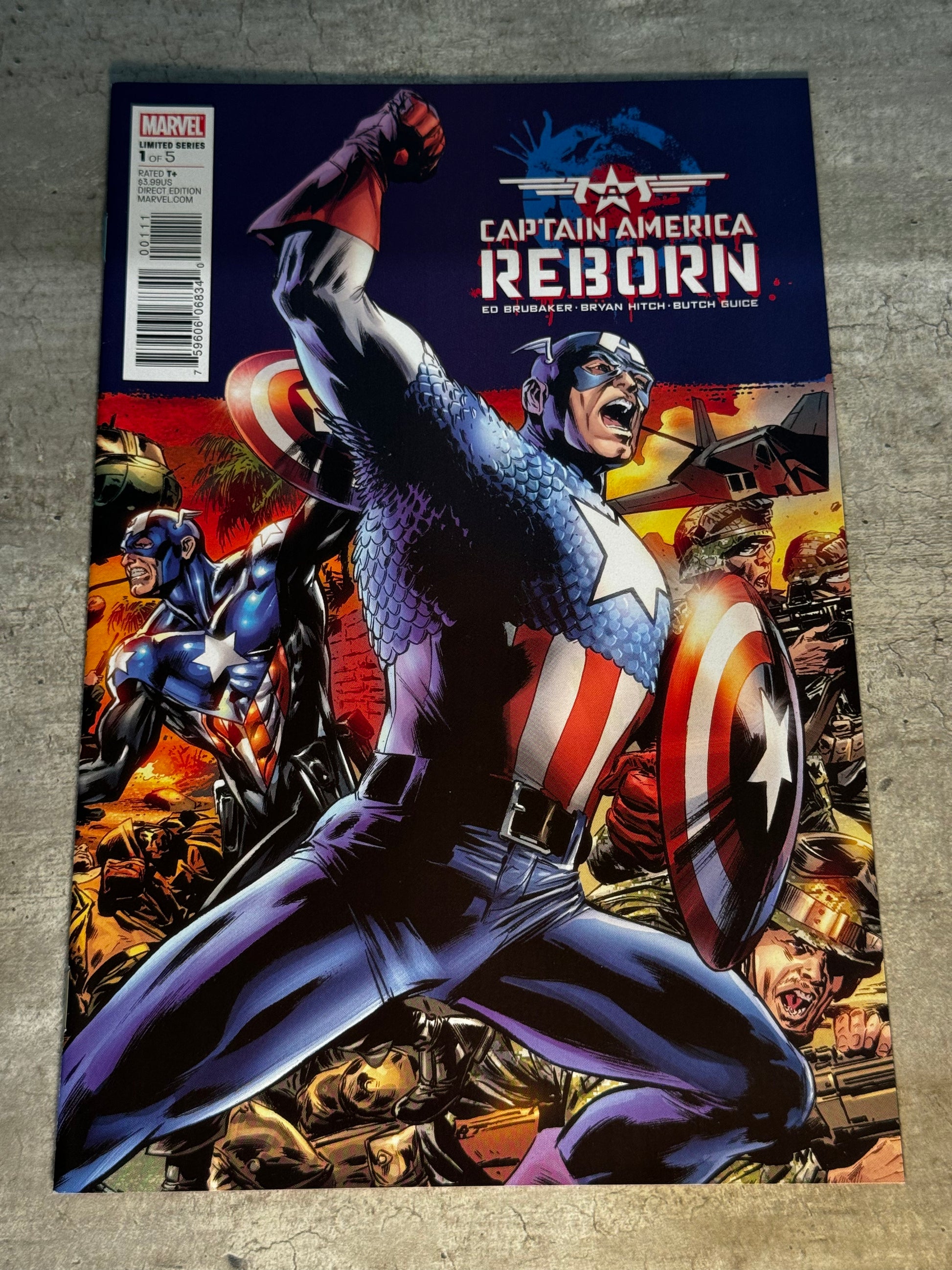 2009 - Marvel Comics - Captain America: Reborn #1 - NM - English 1