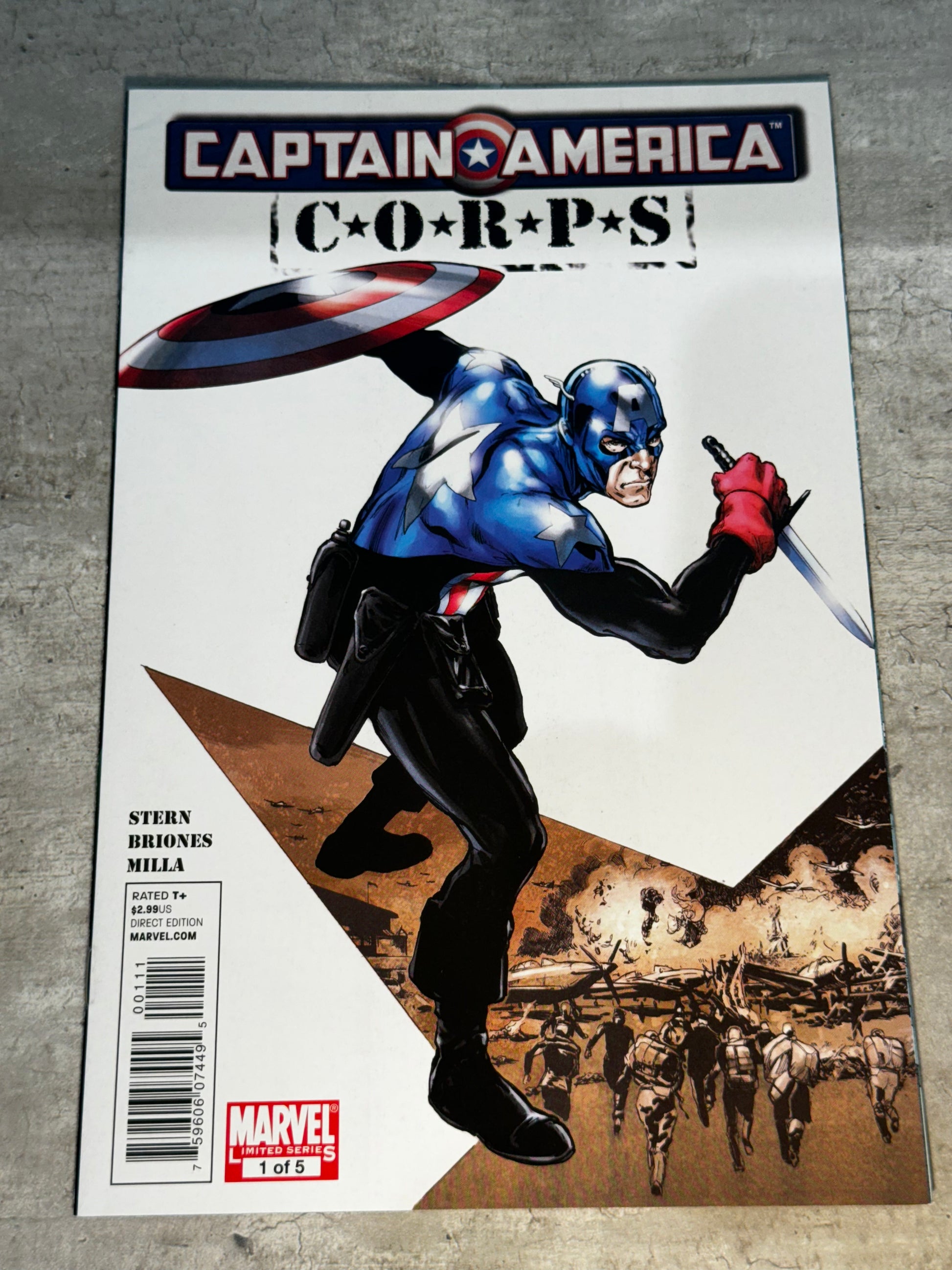 2011 - Marvel Comics - Captain America Corps #1 - NM - English 1