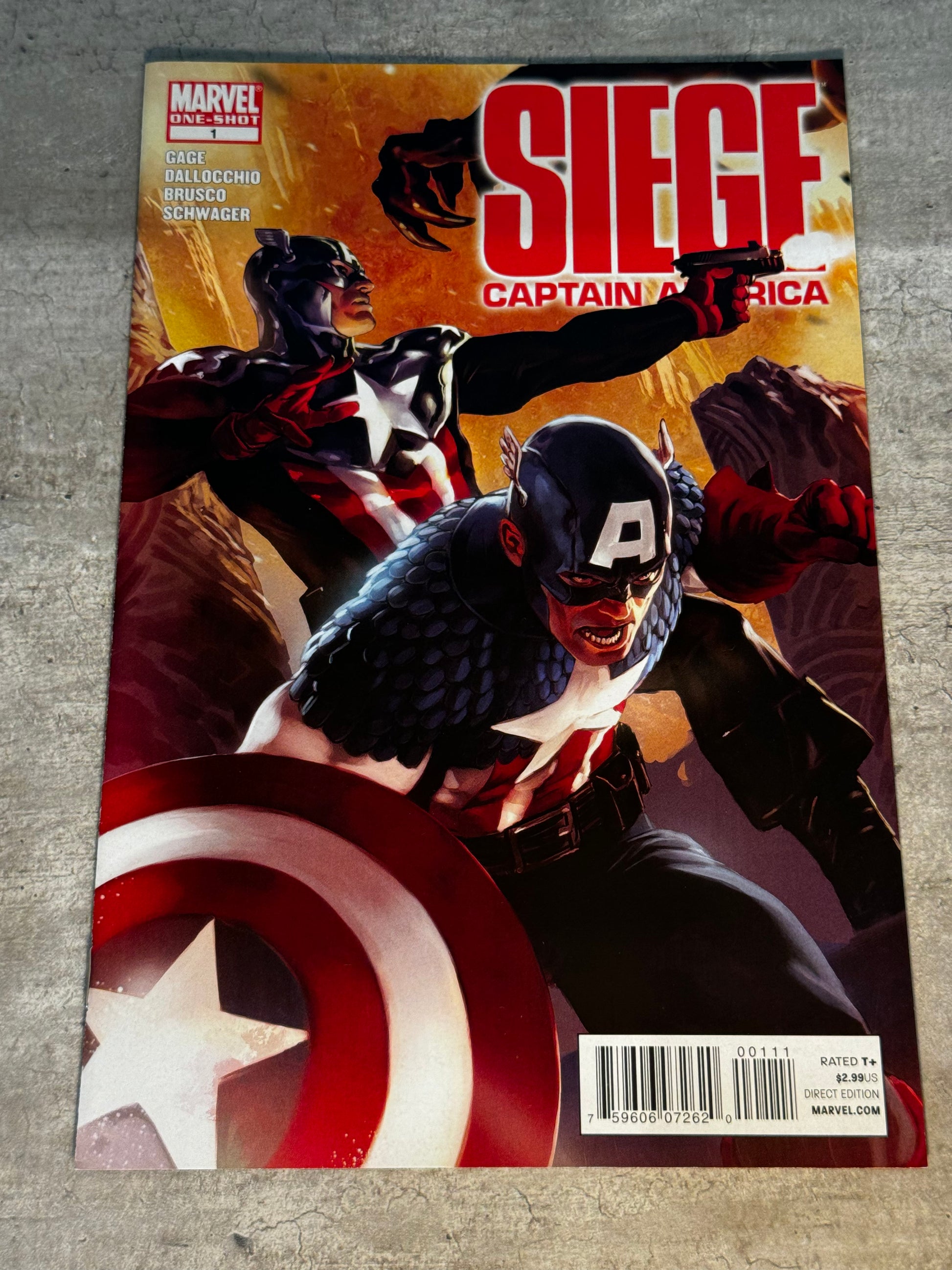 2010 - Marvel Comics - Siege: Captain America #1 - NM - English 1