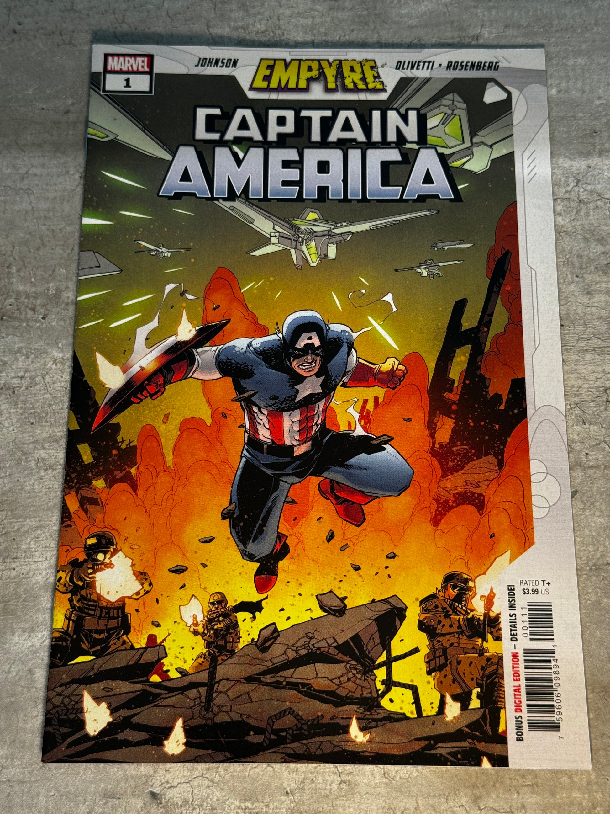 2020 - Marvel Comics - Empyre: Captain America #1 - NM - English 1